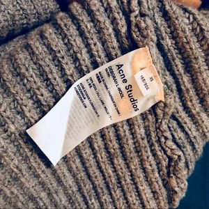 Acne Sweaters - Acne Studios Deborah Deep v-neck sweater grey Acne Sweaters - Acne Studios Deborah Deep v-neck sweater grey